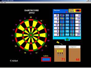 Dartscore 2002 Captura de pantalla
