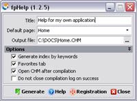 fpHelp Builder screenshot