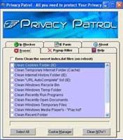 Privacy Patrol Captura de pantalla