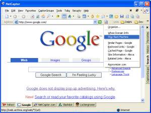NetCaptor screenshot