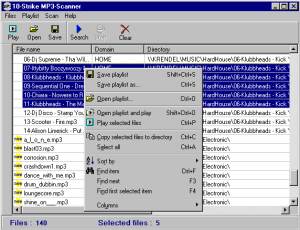 10-Strike MP3-Scanner  screenshot
