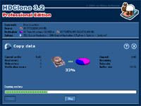 HDClone Free Edition screenshot