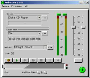 Audiotools screenshot