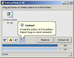 ExtractNow screenshot