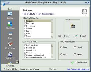 MagicTweak  screenshot