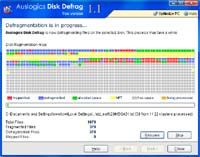Auslogics Disk Defrag screenshot
