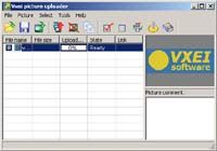 VXEI picture uploader screenshot