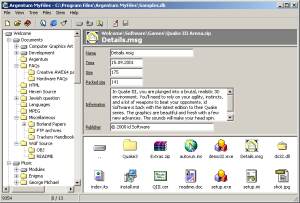 Argentum MyFiles screenshot
