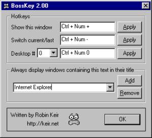 BossKey screenshot