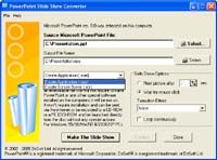 PowerPoint Slide Show Converter screenshot