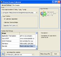 Promo Screen Calendar screenshot