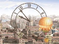 Town Clock screensaver screenshot