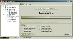 Ad-aware  screenshot