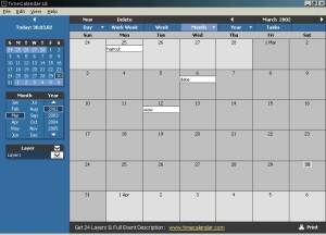 TimeCalendar LE  screenshot
