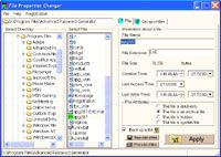 File Properties Changer screenshot