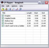 LP Ripper screenshot