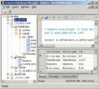ScimoreDB Embedded, Server and Distributed screenshot