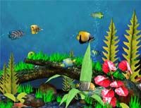 Fish Aquarium 3D Screensaver screenshot
