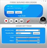Free Sound Recorder 2008 screenshot