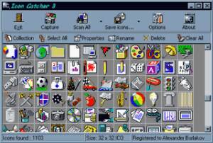 Icon Catcher screenshot