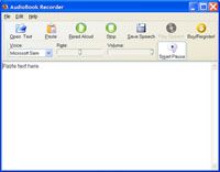 Audiobook Recorder screenshot