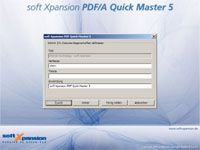 PDF/A Quick Master screenshot