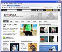 Opera Browser screenshot