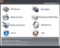 UndeleteMyFiles screenshot