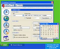 AlfaClock Free Edition screenshot
