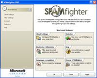 SPAMfighter Standard screenshot