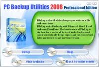 PC Backup Utilities 2008 Free RC0909 screenshot