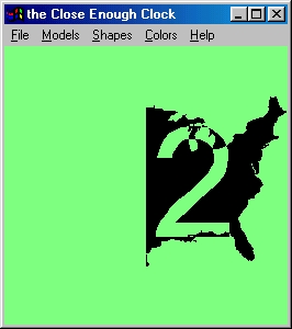 The Close Enough Clock screenshot