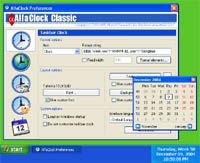 AlfaClock Free Edition screenshot