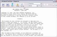 Miraplacid Text Driver screenshot