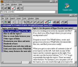 WhizFolders Organizer   screenshot