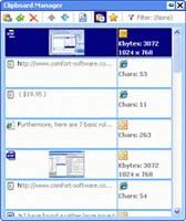 Comfort Clipboard Lite screenshot