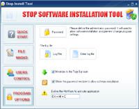 Stop Software Installation Tool screenshot