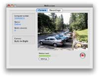 Mobiscope: Video from webcams for Mac screenshot