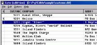 CDBFview screenshot
