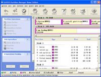EASEUS Partition Manager Home Edition screenshot