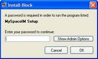 Install-Block screenshot