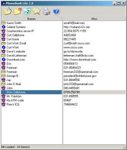 PhoneBook Lite   screenshot