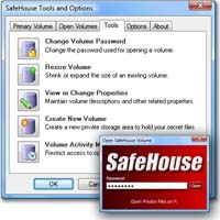 SafeHouse Professional File Encryption screenshot