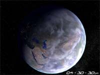 Planet Earth 3D Screensaver screenshot