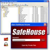 SafeHouse Explorer USB Disk Encryption screenshot