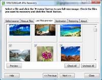 PANTERASoft JPG Recovery screenshot