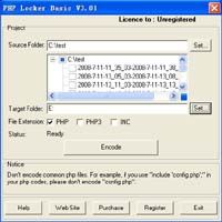 PHP Locker screenshot