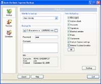 Auto Outlook Express Backup screenshot