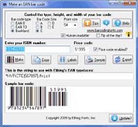 EAN Bar Codes screenshot