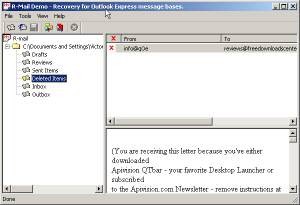R-Mail screenshot